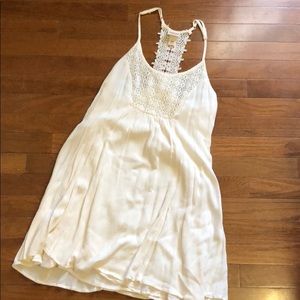 Off White Lace Summer Dress